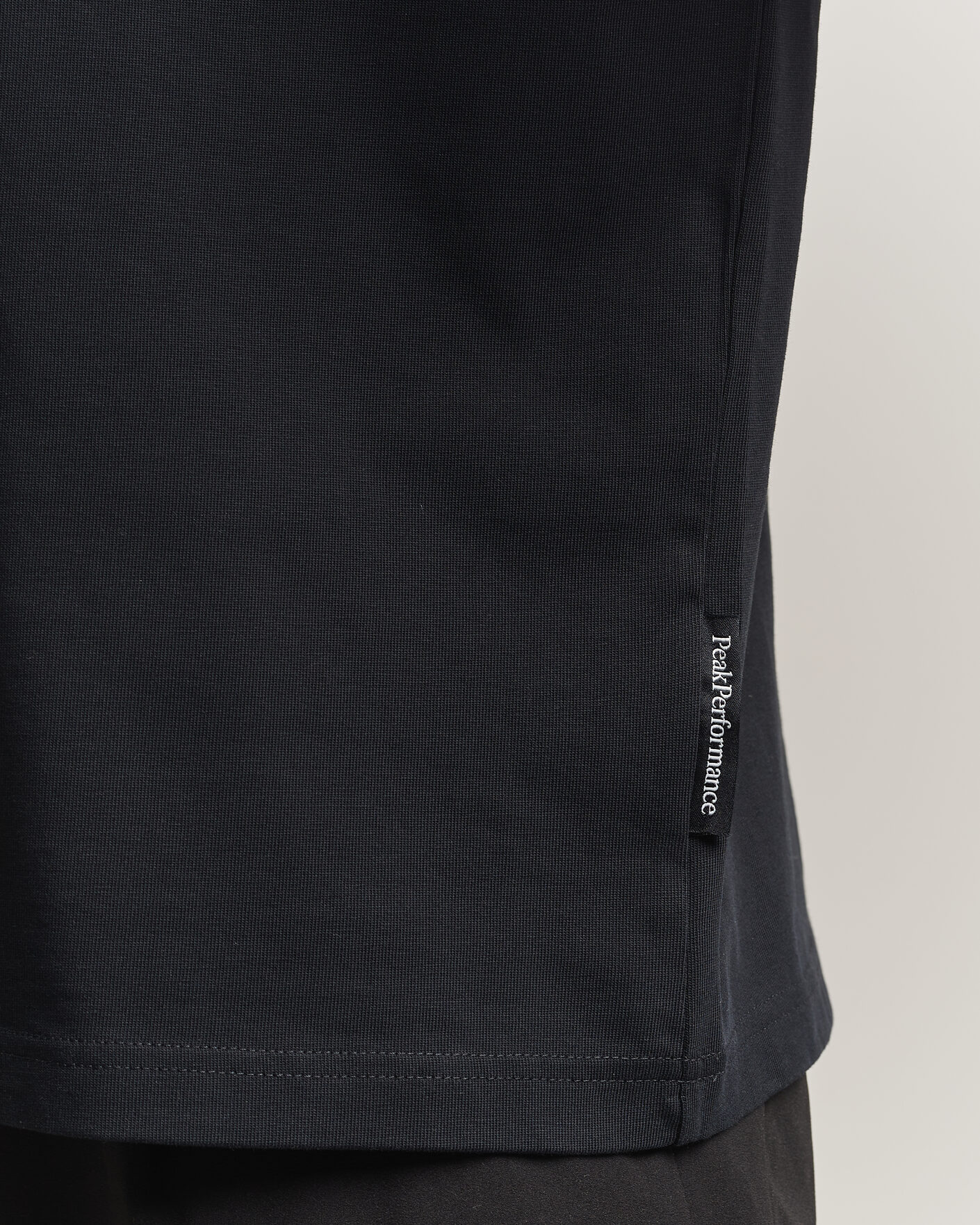 Heren | T-shirts | Peak Performance | Heavy Cotton T-Shirt Black