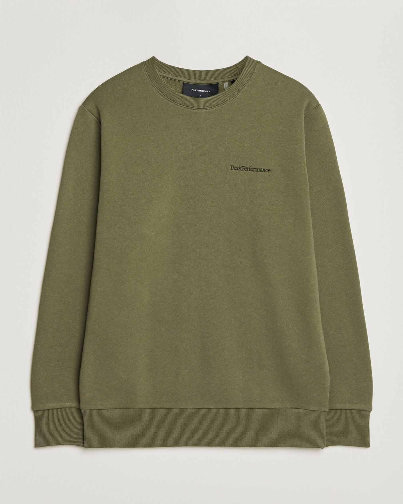 Heren | Truien | Peak Performance | Original Crew Neck Sweatshirt Pine Needle