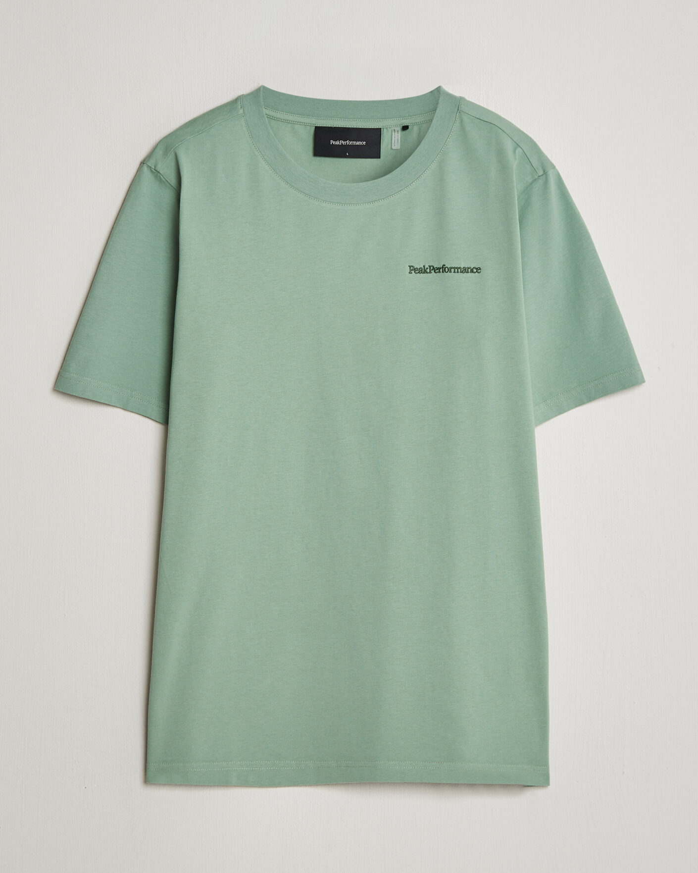 Heren | T-shirts | Peak Performance | Original Crew Neck T-Shirt Green Valley