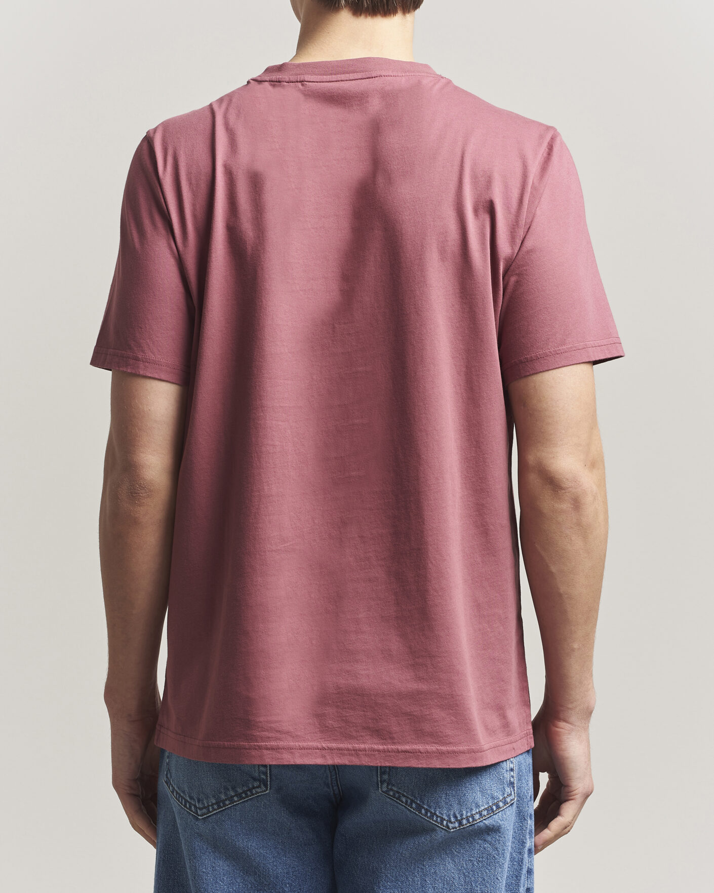 Heren | T-shirts | Peak Performance | Original Crew Neck T-Shirt Wild Rouge