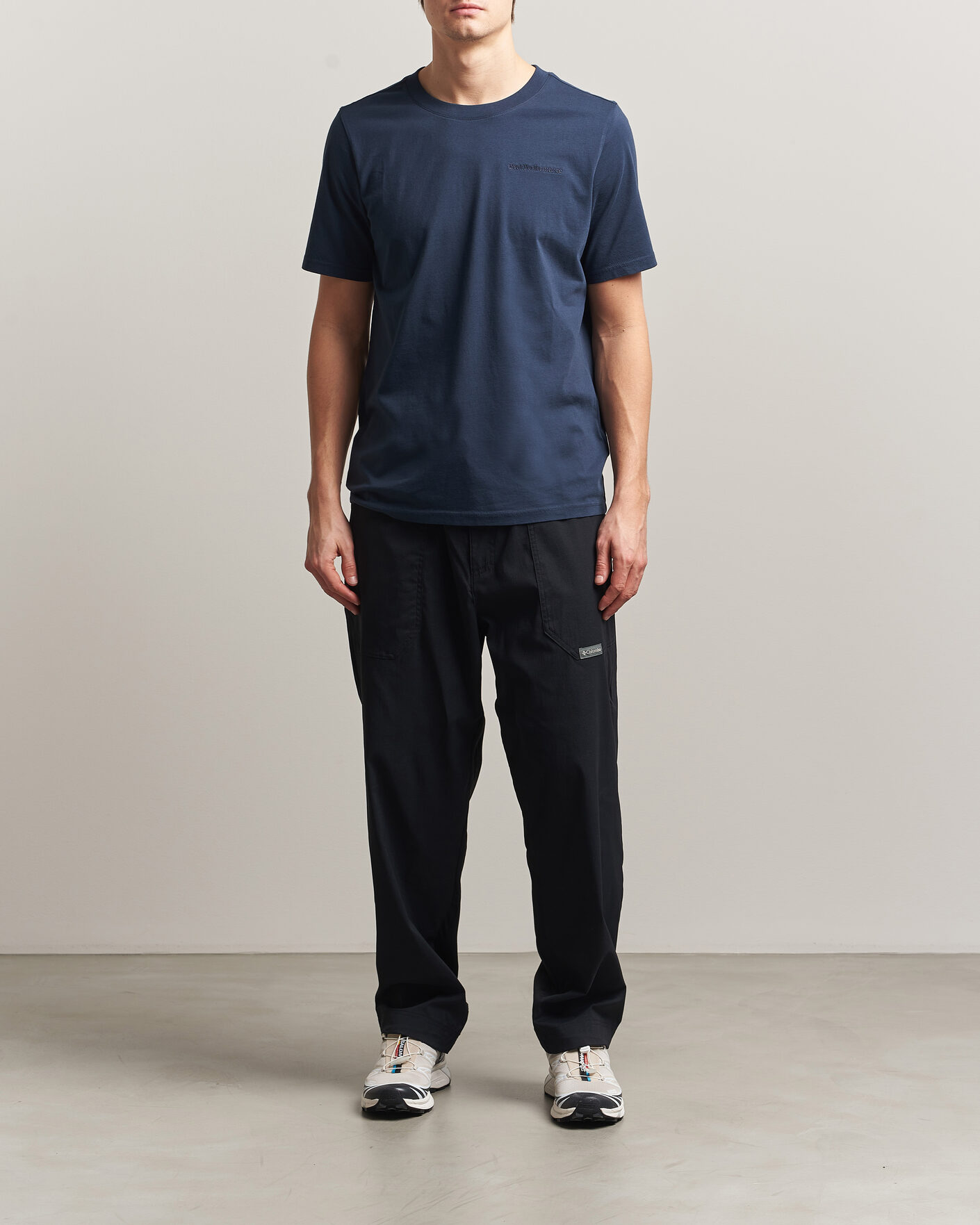 Heren | T-shirts | Peak Performance | Original Crew Neck T-Shirt Blue Shadow