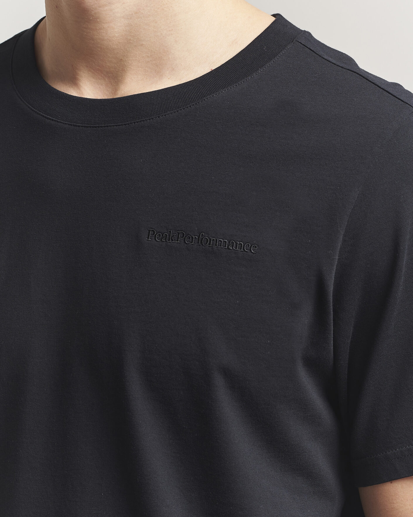 Heren | T-shirts | Peak Performance | Original Crew Neck T-Shirt Black
