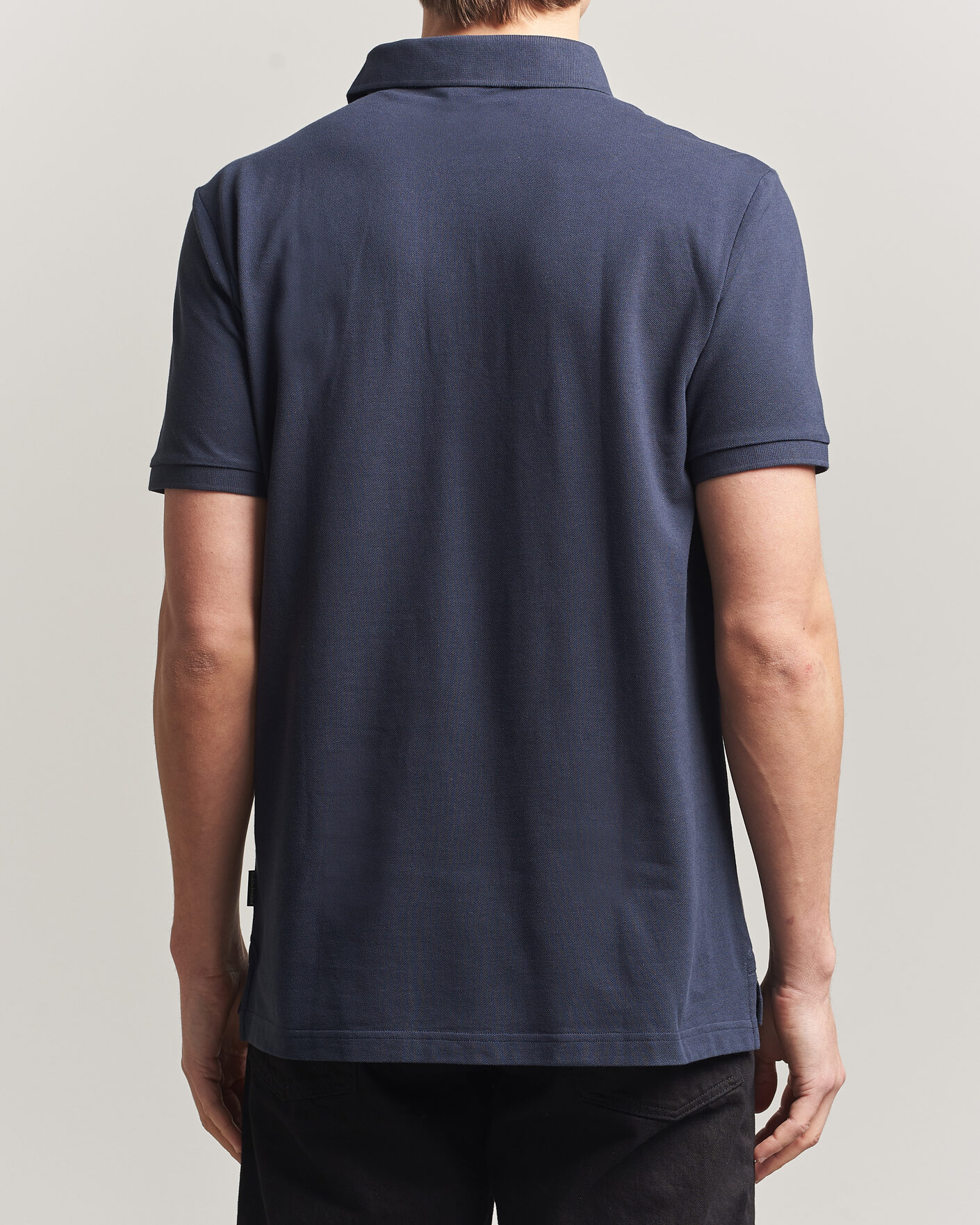 Heren | Polo's | Peak Performance | Classic Cotton Polo Blue Shadow