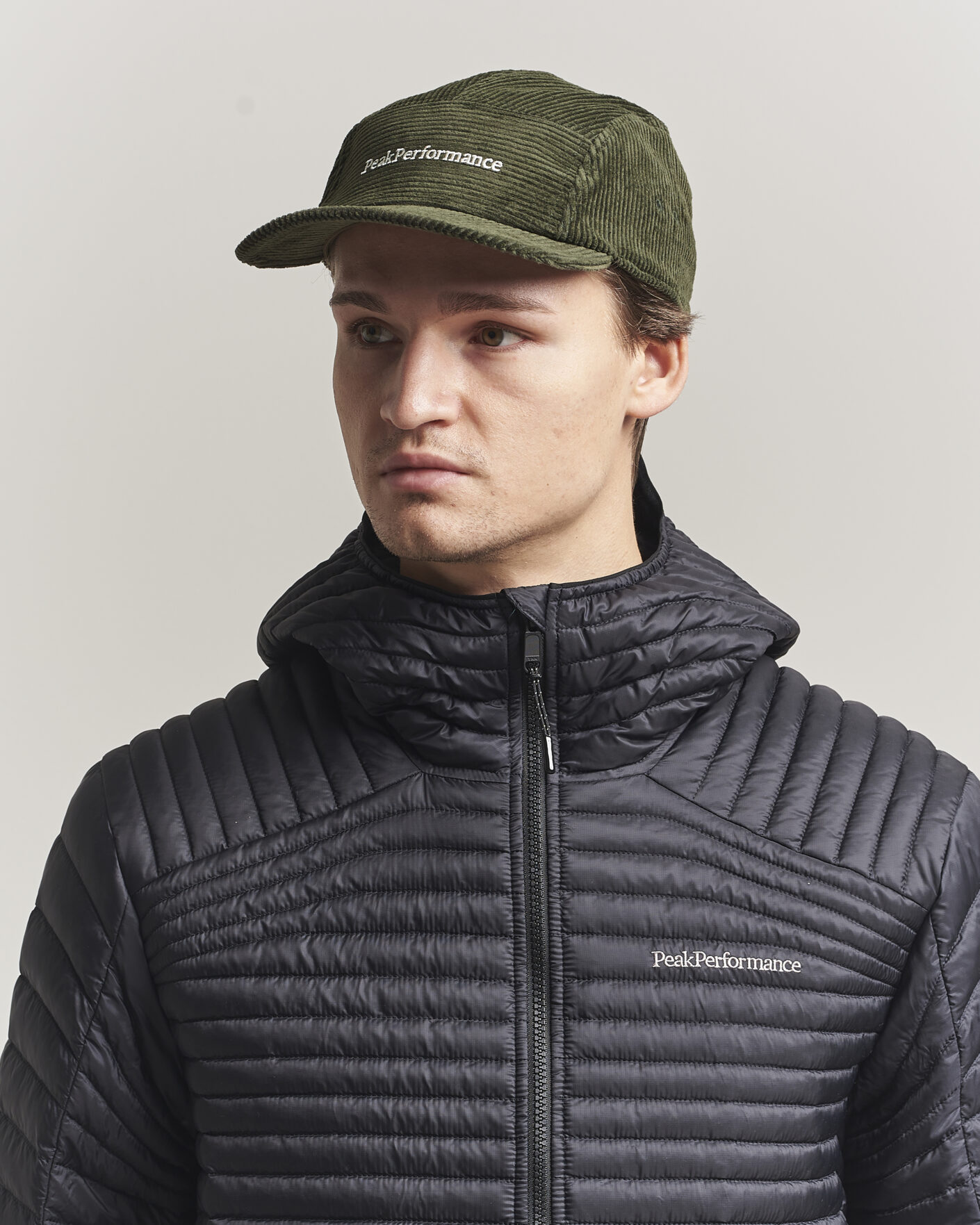 Heren | Hoeden en petten | Peak Performance | Cord Cap Pine Needle