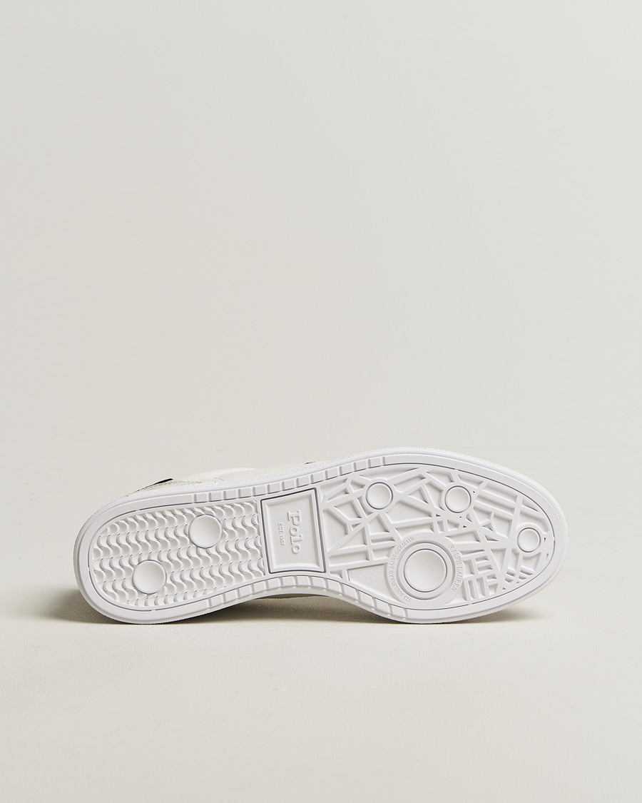 Heren | Sneakers | Polo Ralph Lauren | Bedford Leather/Suede Sneakers White/Navy