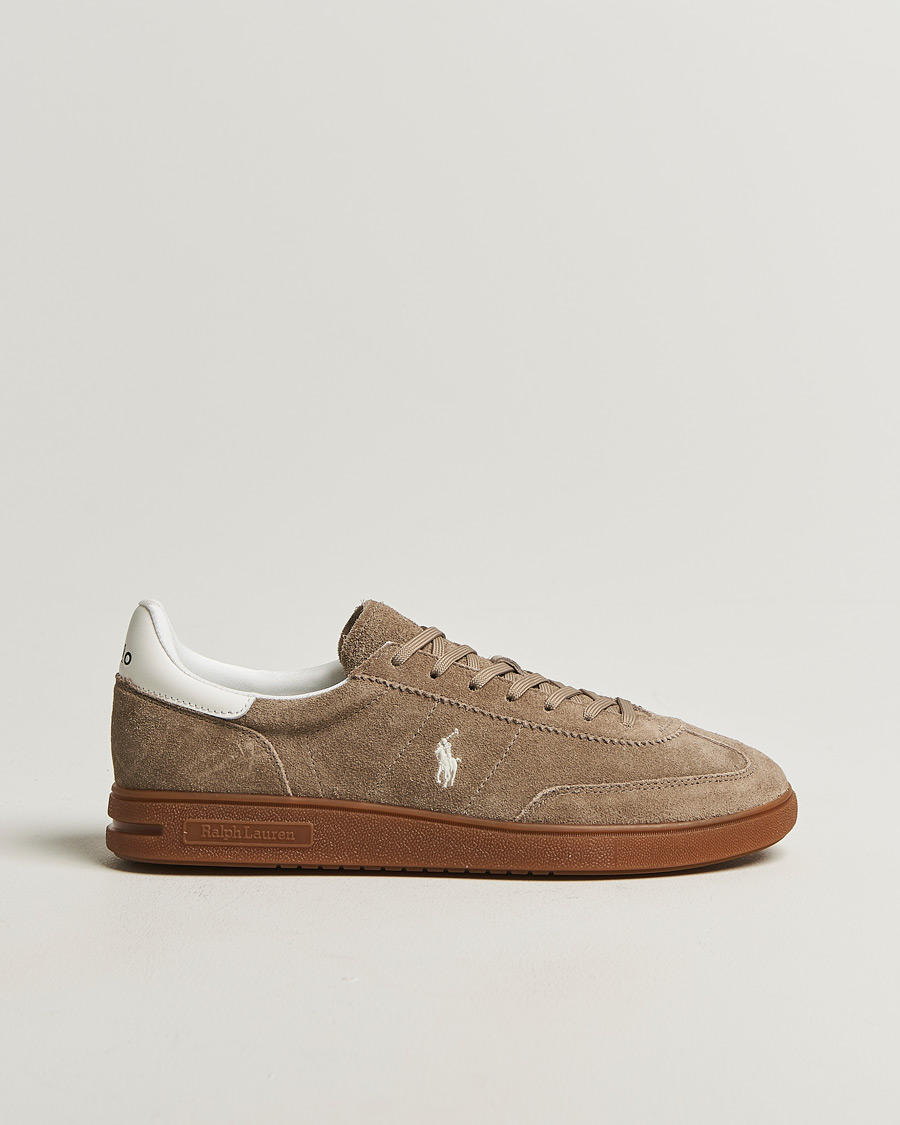 Heren | Sneakers | Polo Ralph Lauren | Bedford Suede Sneakers Dirty Buck/White