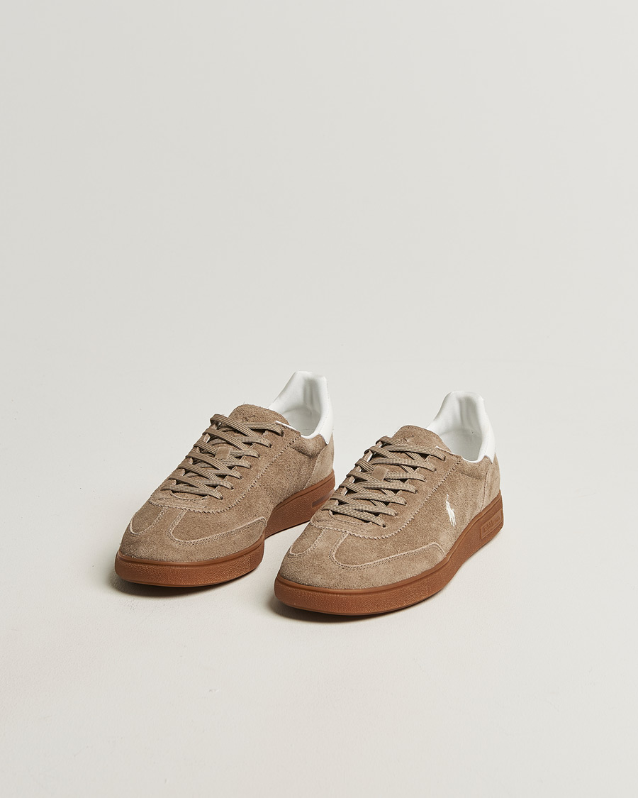 Heren | Sneakers | Polo Ralph Lauren | Bedford Suede Sneakers Dirty Buck/White
