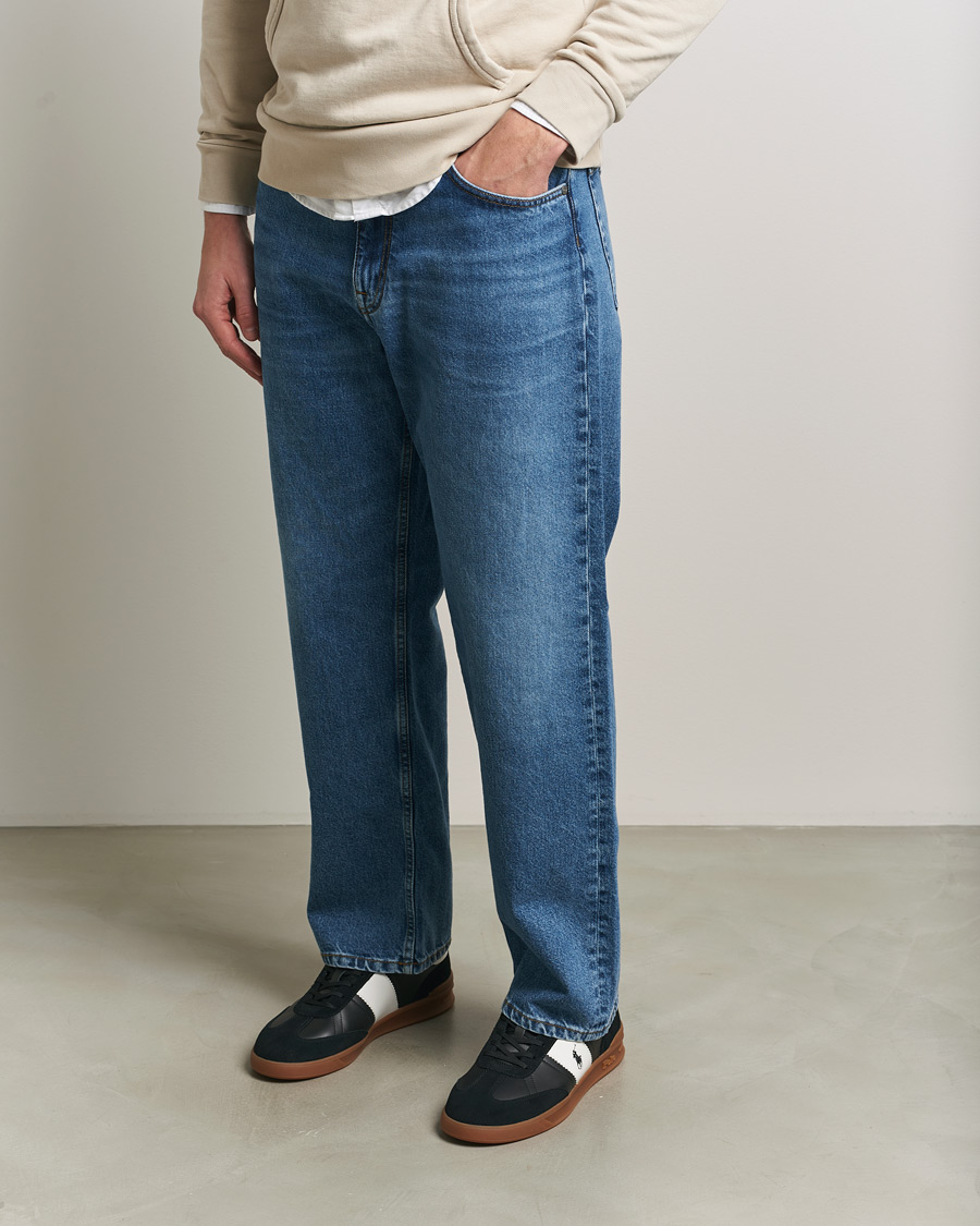 Heren | Sneakers | Polo Ralph Lauren | Aera Leather/Suede Sneakers Black/White