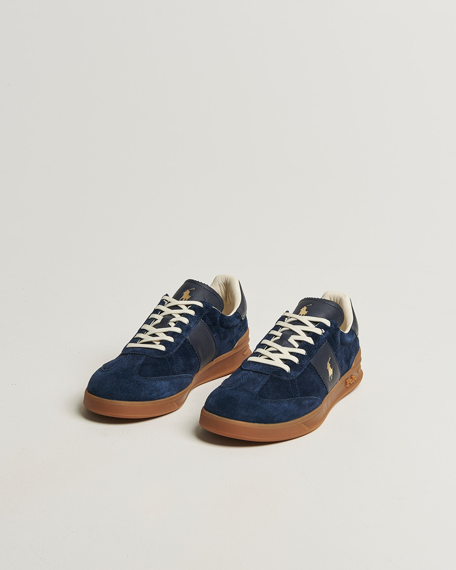 Heren | Sneakers | Polo Ralph Lauren | Aera Suede Sneakers Hunter Navy