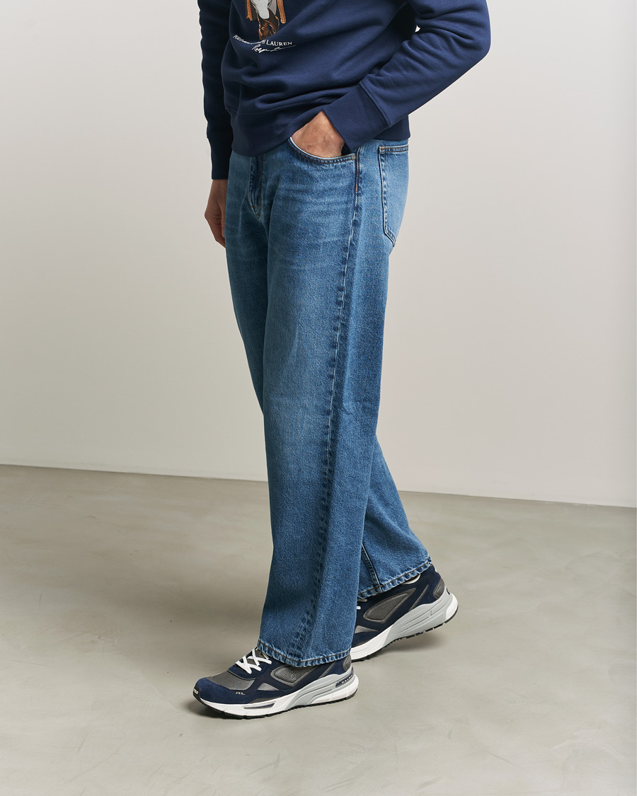 Heren | Sneakers | Polo Ralph Lauren | Trackster 275 Sneakers Navy/Grey