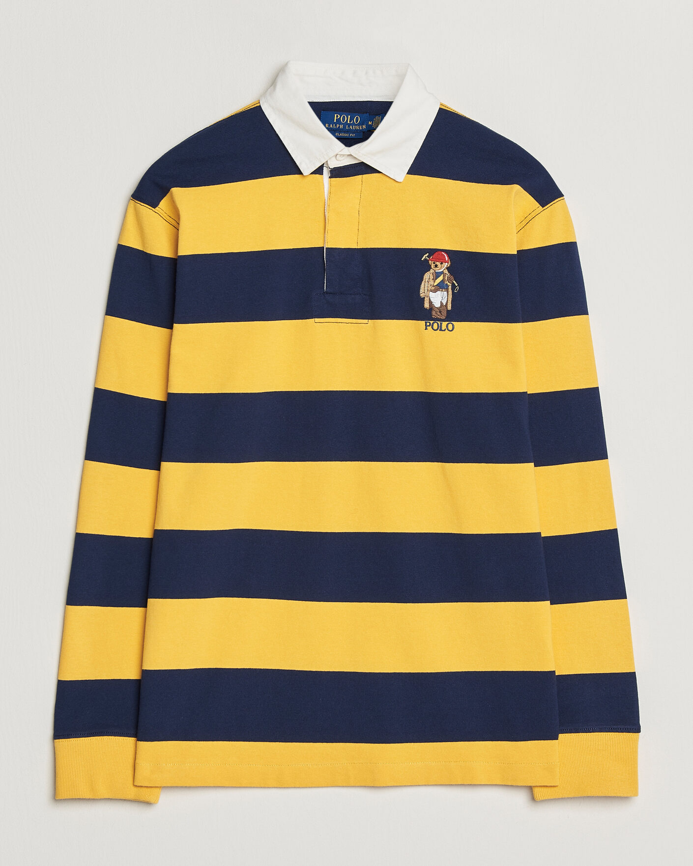 Heren | Truien | Polo Ralph Lauren | Jersey Striped Rugger Newport Navy/Gold