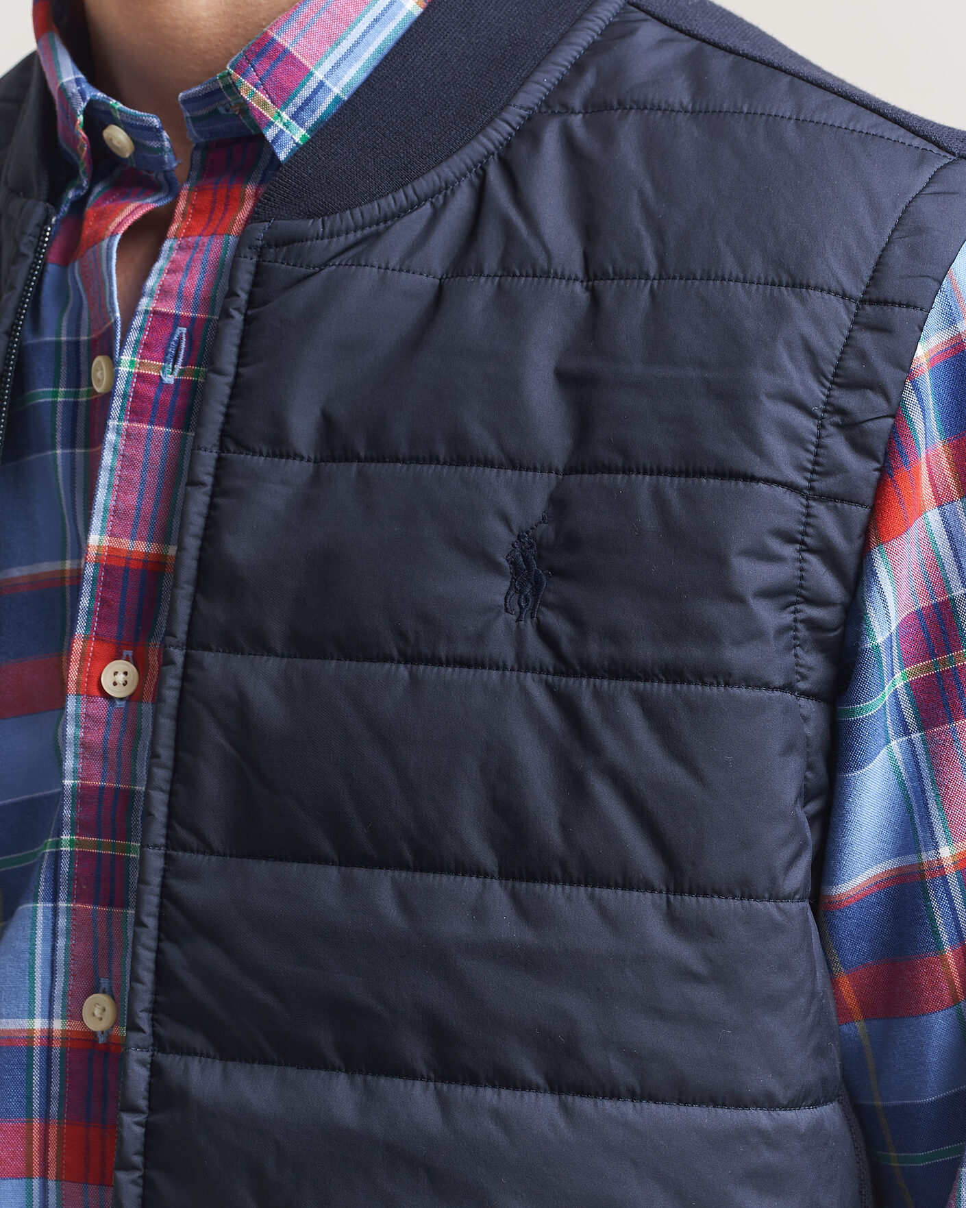 Heren | Gilets | Polo Ralph Lauren | Double Knitted Jaquard Vest Aviator Navy
