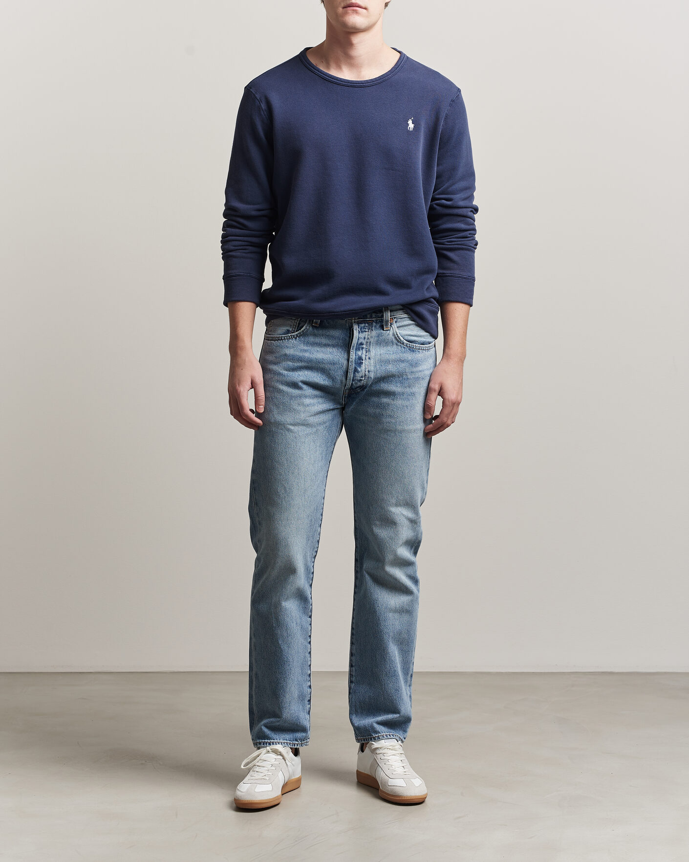 Heren | Truien | Polo Ralph Lauren | Island Terry Sweatshirt Newport Navy