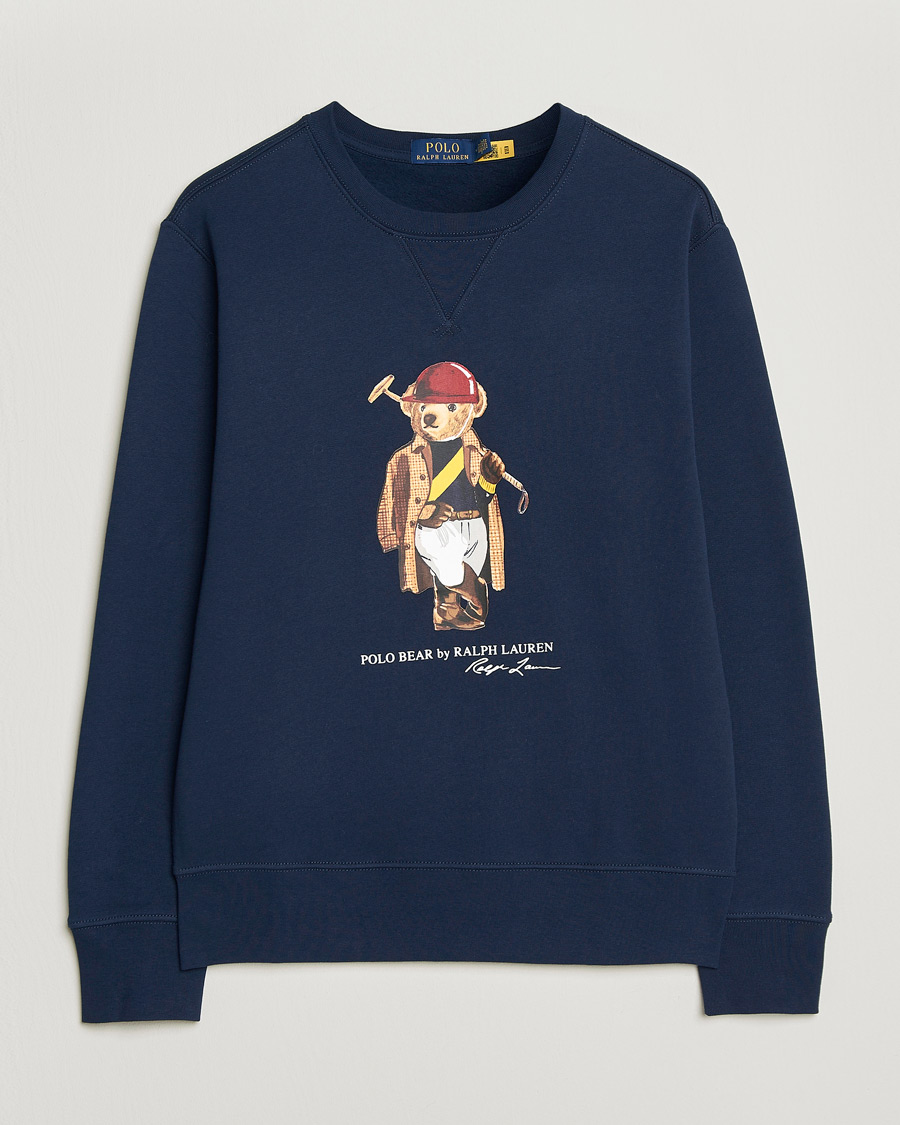 Heren | Truien | Polo Ralph Lauren | Fleece Bear Sweatshirt Newport Navy