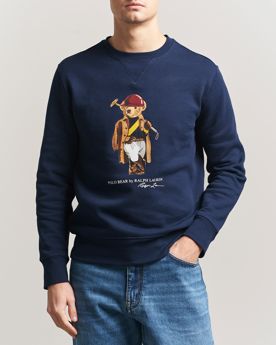 Heren | Truien | Polo Ralph Lauren | Fleece Bear Sweatshirt Newport Navy