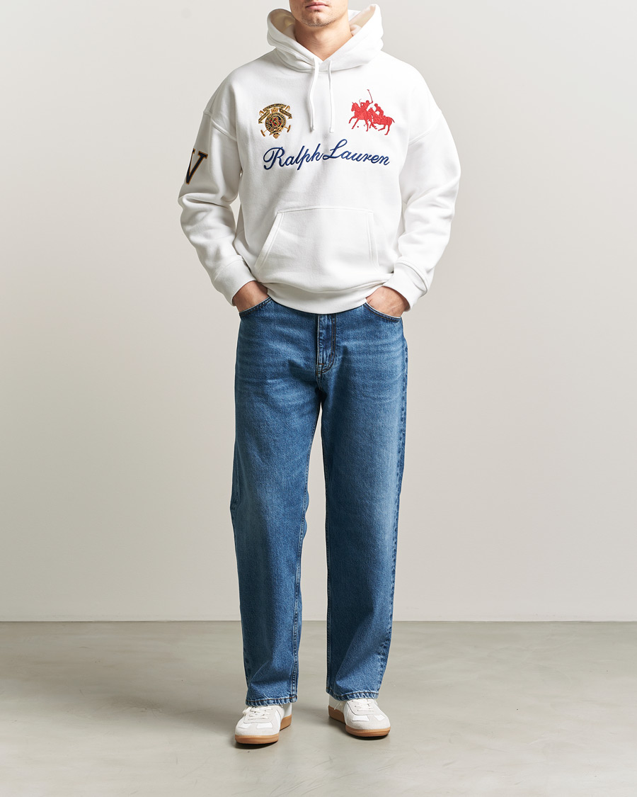Heren | Truien | Polo Ralph Lauren | Magic Fleece Logo Hoodie White