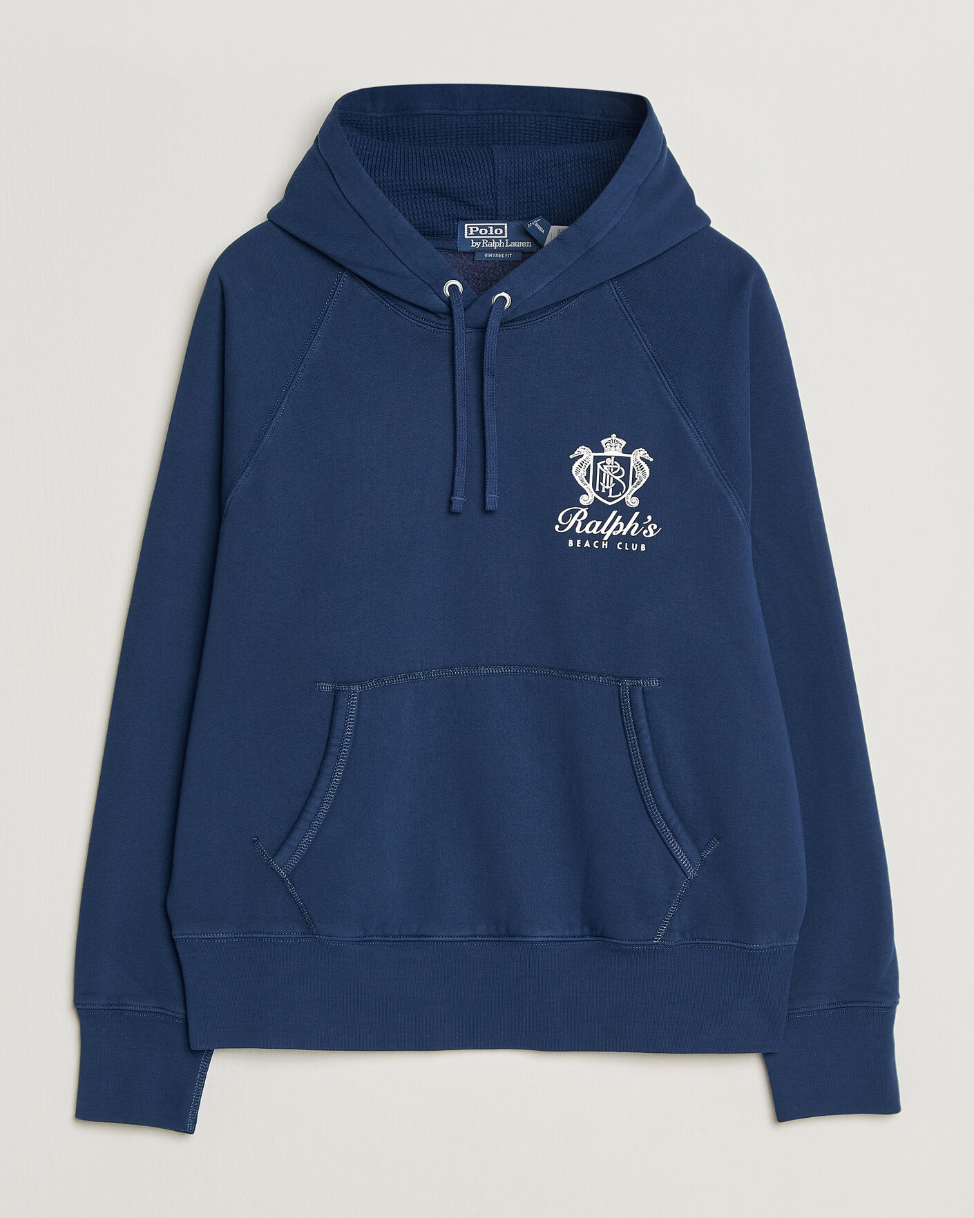 Heren | Truien | Polo Ralph Lauren | Fleece Hoodie Dark Cobalt