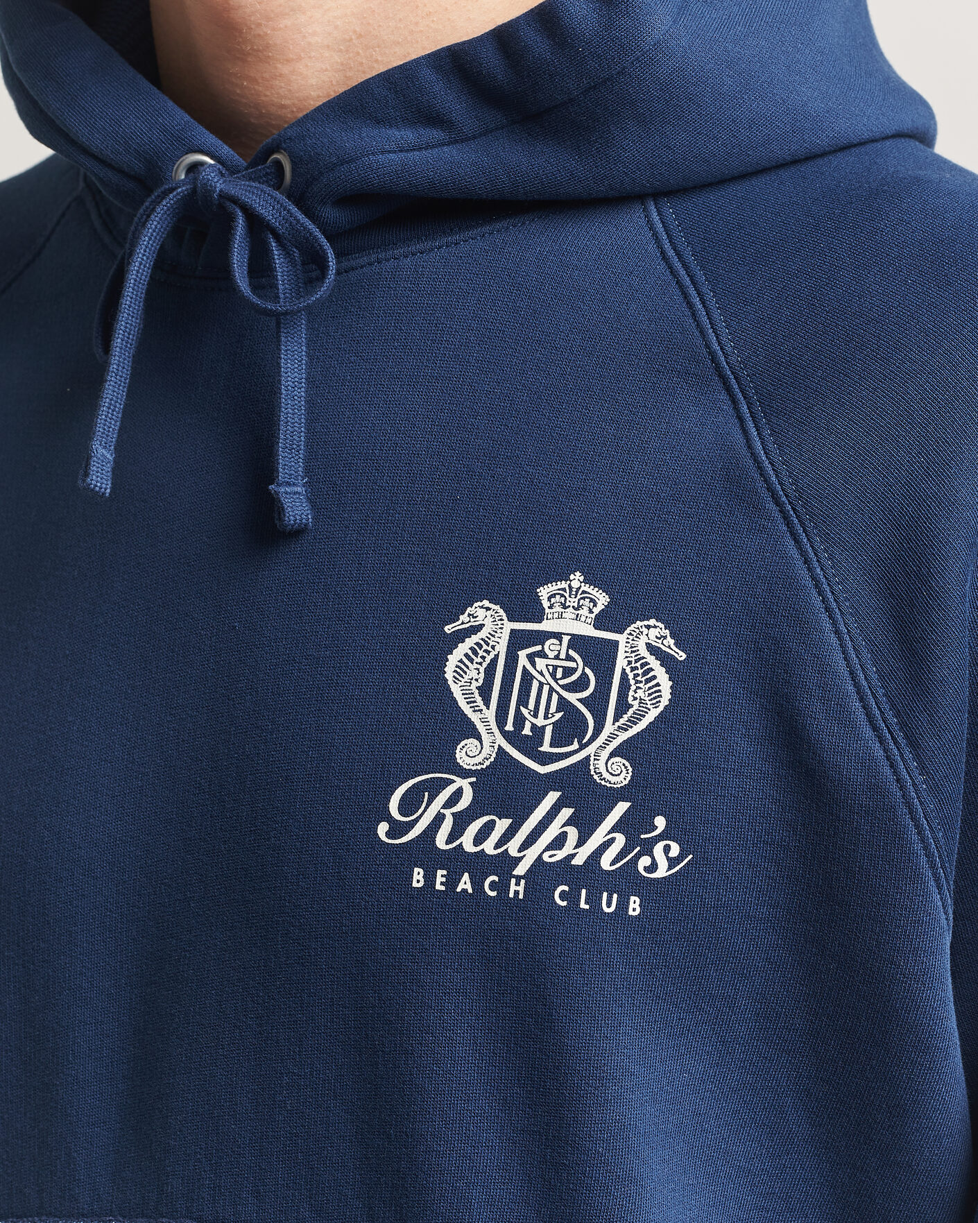 Heren | Truien | Polo Ralph Lauren | Fleece Hoodie Dark Cobalt