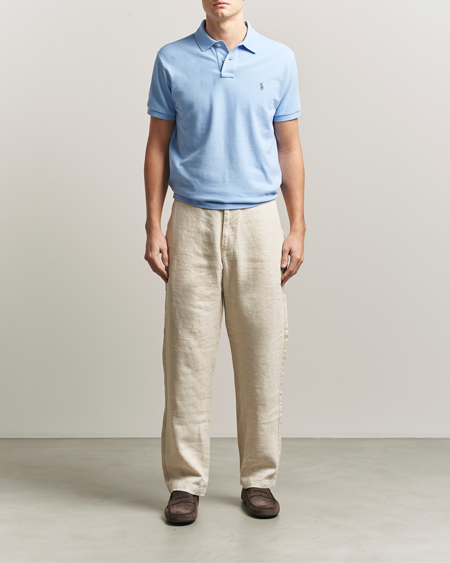 Heren | Polo's | Polo Ralph Lauren | Custom Slim Fit Polo Austin Blue