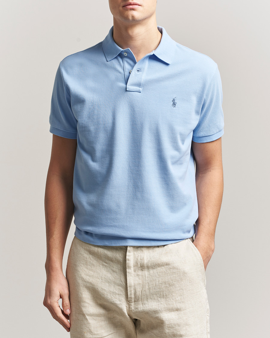 Heren | Polo's | Polo Ralph Lauren | Custom Slim Fit Polo Austin Blue