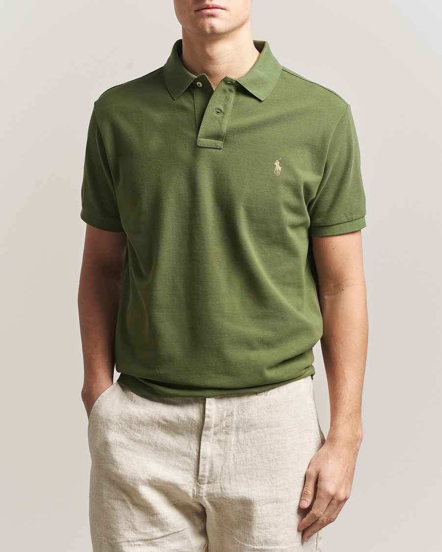 Heren | Polo's | Polo Ralph Lauren | Custom Slim Fit Polo Supply Olive