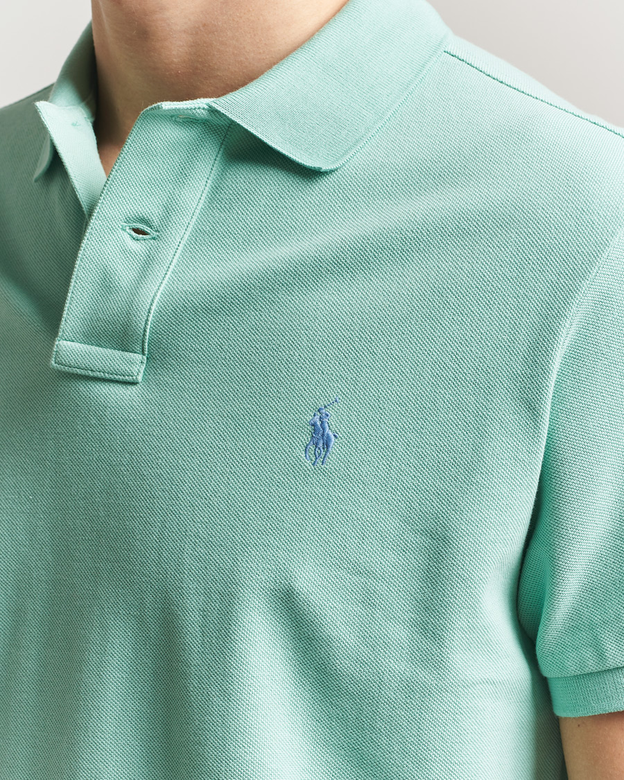 Heren | Polo's | Polo Ralph Lauren | Custom Slim Fit Polo Celadon