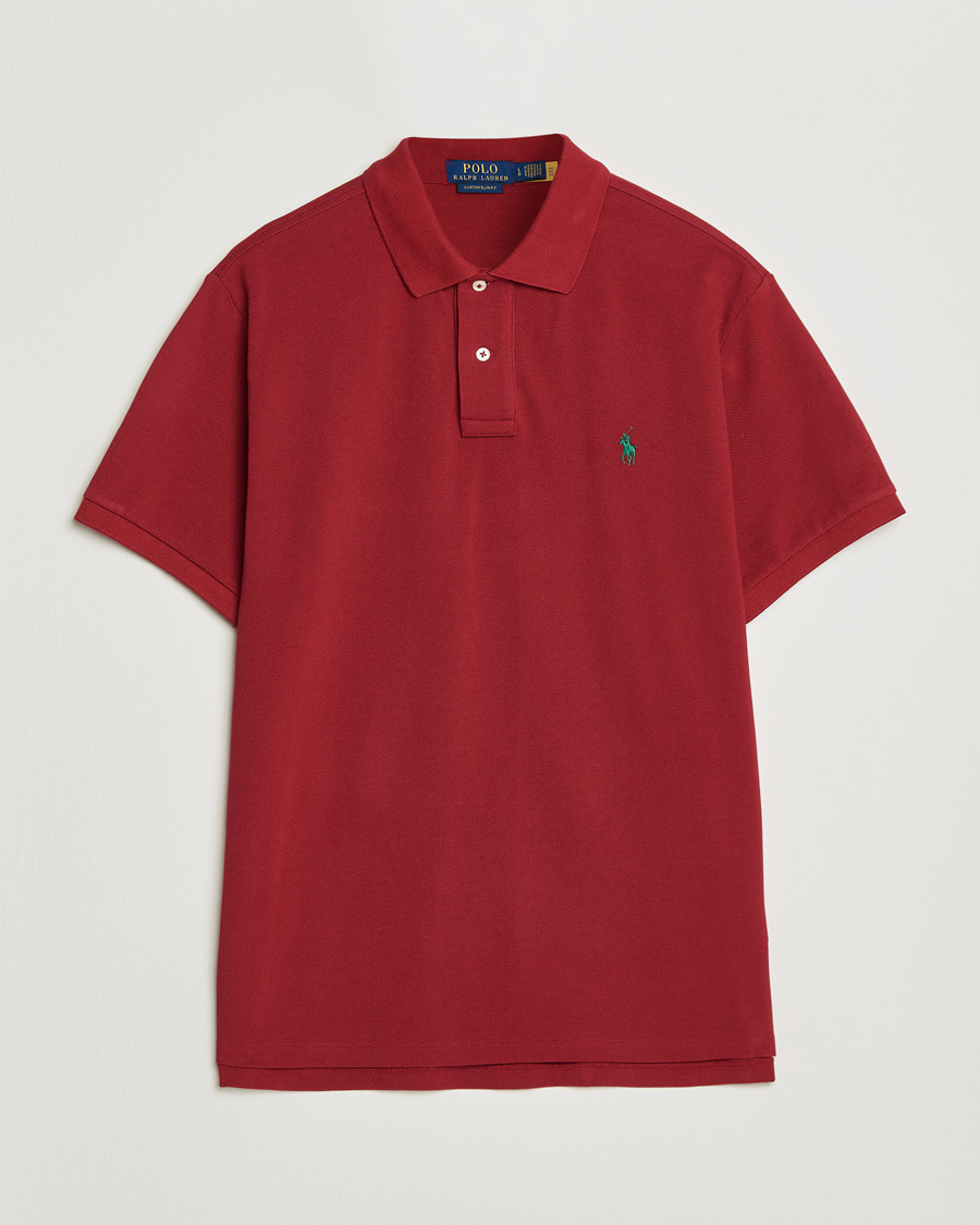 Heren | Polo's | Polo Ralph Lauren | Custom Slim Fit Polo Heritage Red