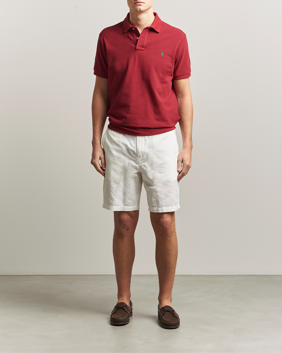 Heren | Polo's | Polo Ralph Lauren | Custom Slim Fit Polo Heritage Red