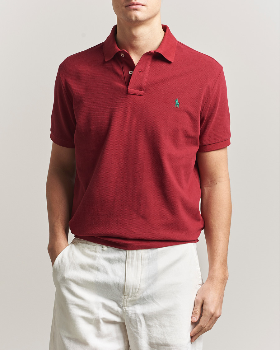 Heren | Polo's | Polo Ralph Lauren | Custom Slim Fit Polo Heritage Red