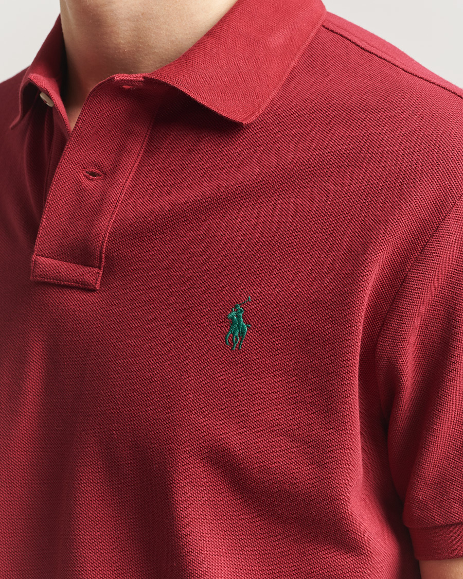 Heren | Polo's | Polo Ralph Lauren | Custom Slim Fit Polo Heritage Red