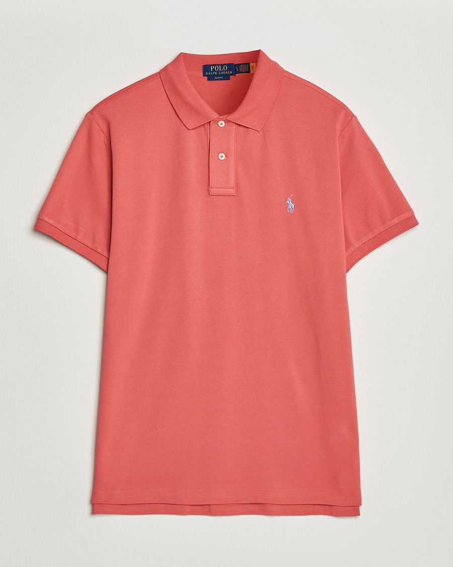 Heren | Polo's | Polo Ralph Lauren | Slim Fit Polo Red Sky