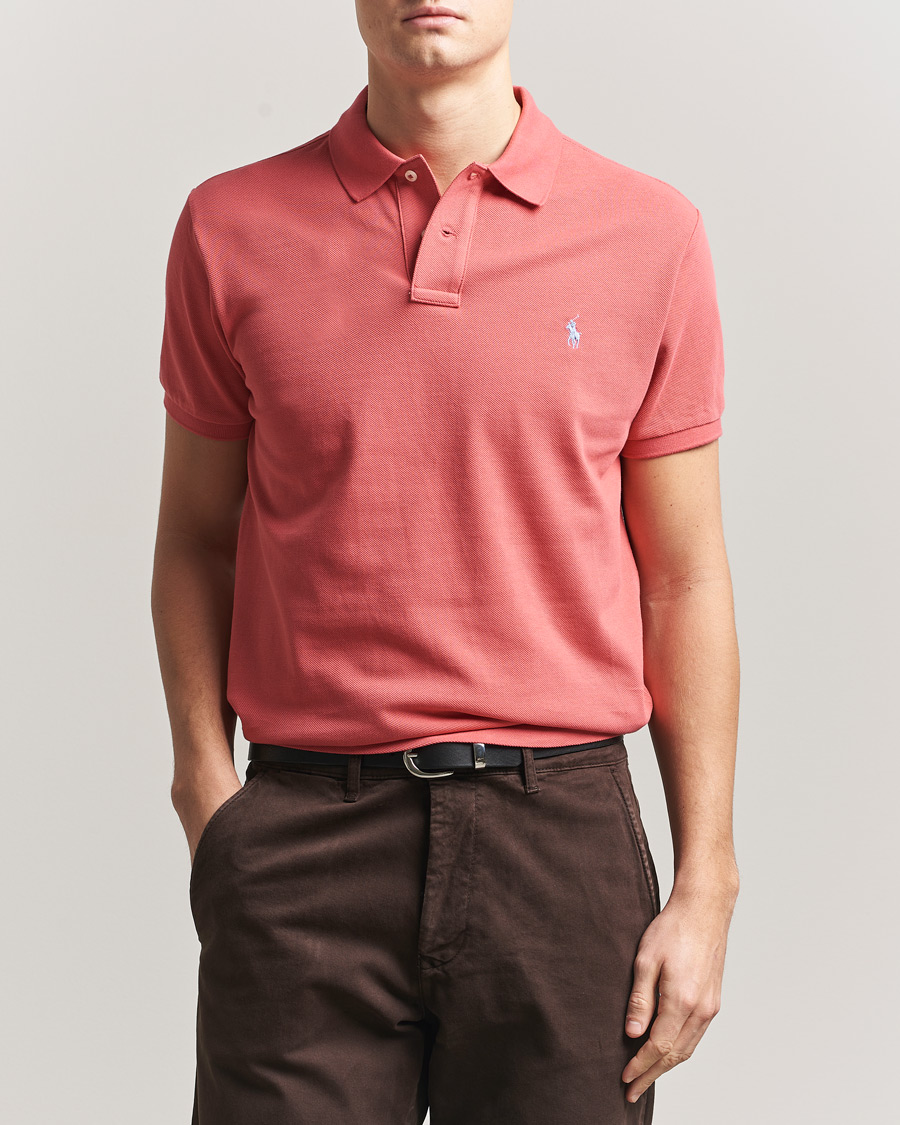 Heren | Polo's | Polo Ralph Lauren | Slim Fit Polo Red Sky