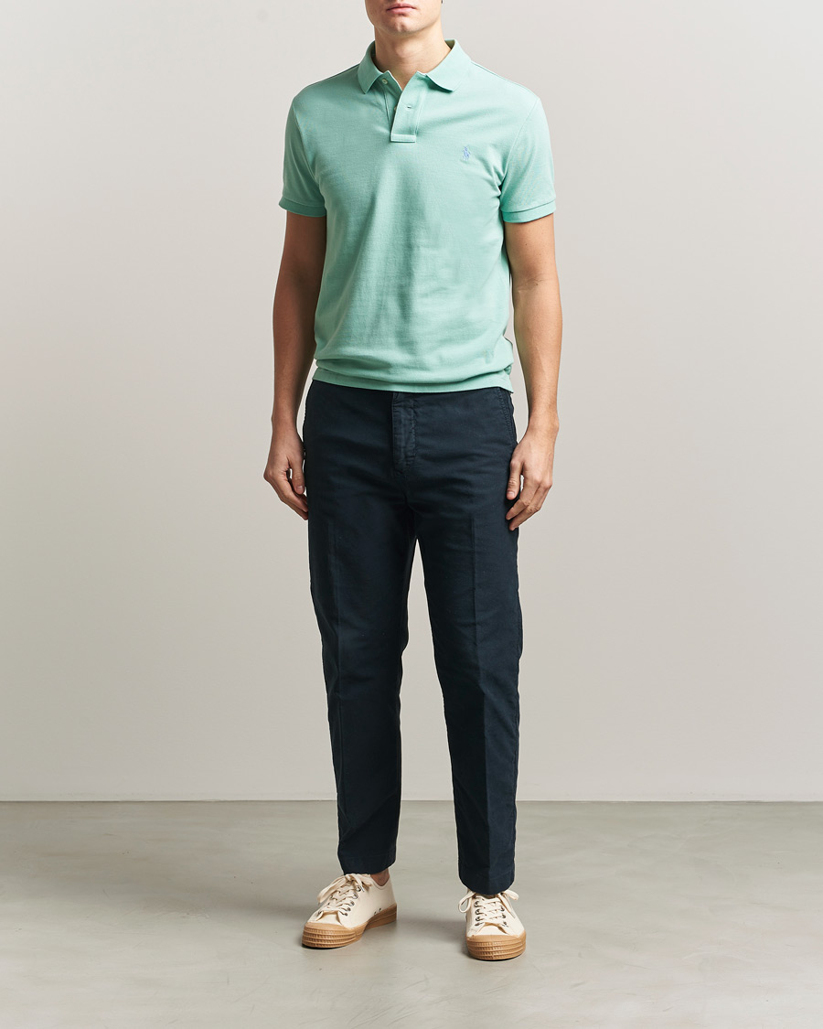 Heren | Polo's | Polo Ralph Lauren | Slim Fit Polo Celadon