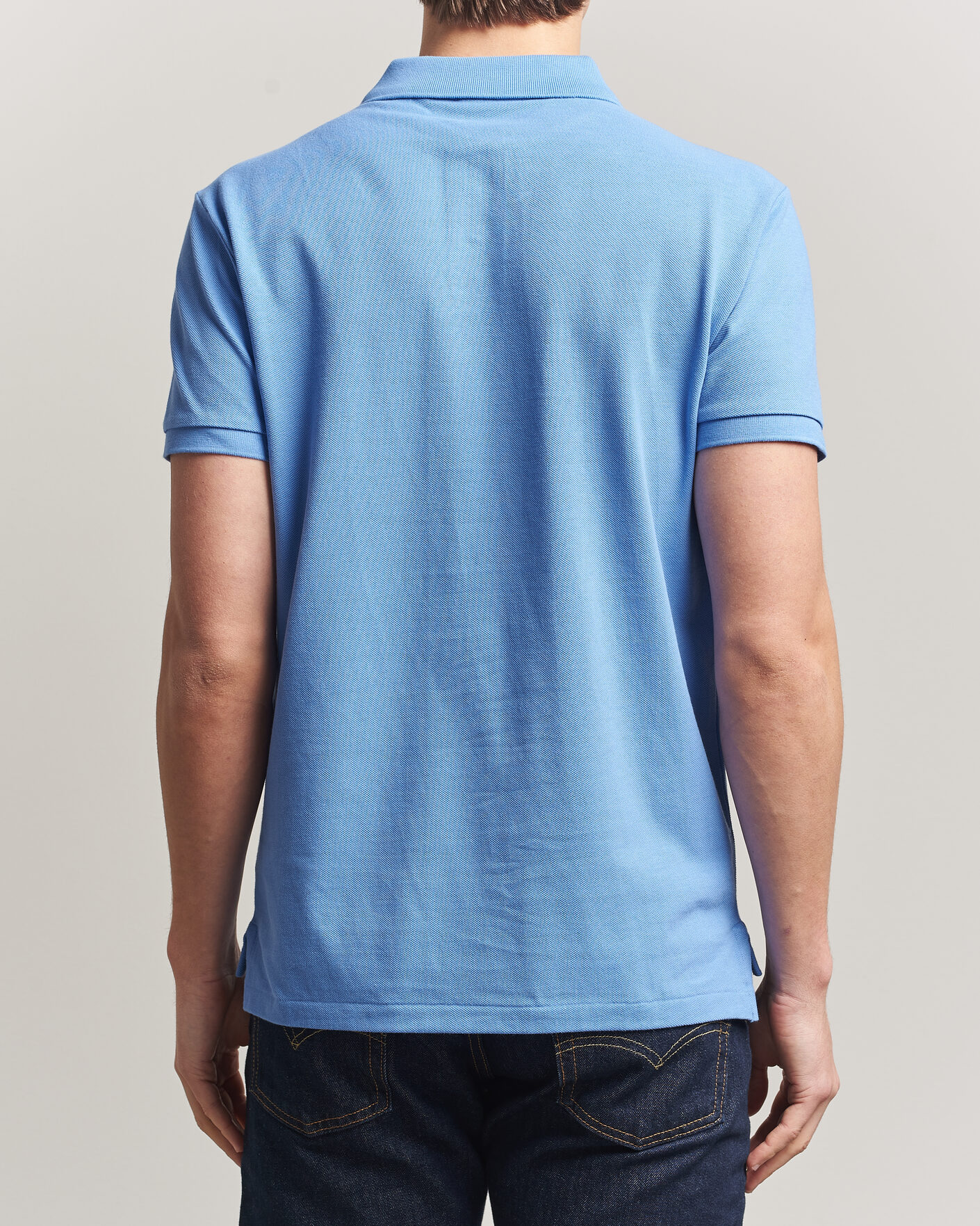Heren | Polo's | Polo Ralph Lauren | Slim Fit Polo Harbour Island Blue