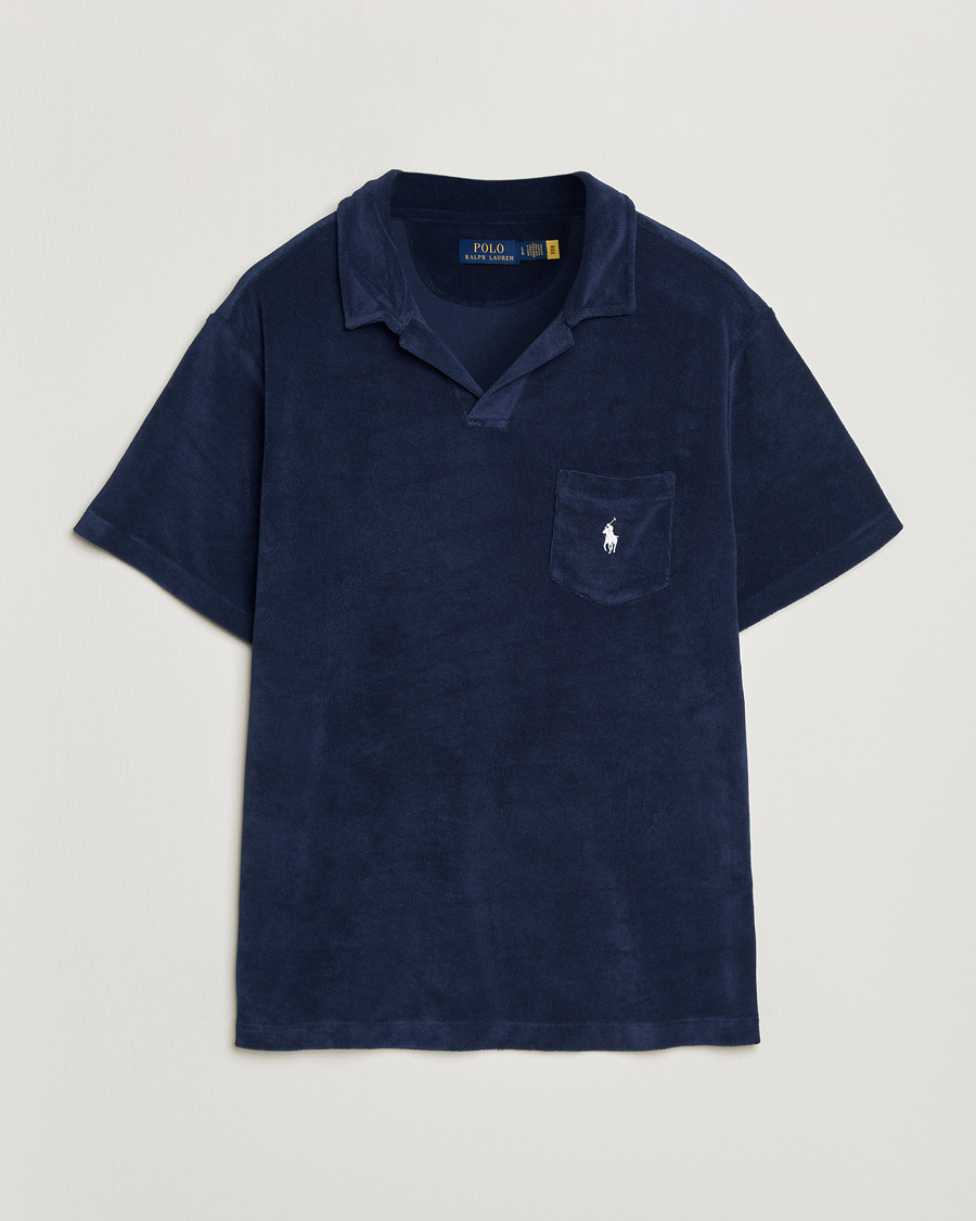 Heren | Polo's | Polo Ralph Lauren | Cotton Terry Polo Newport Navy
