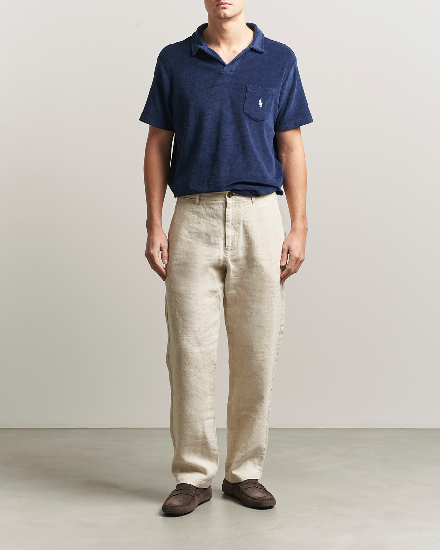 Heren | Polo's | Polo Ralph Lauren | Cotton Terry Polo Newport Navy