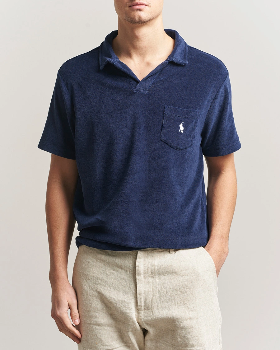 Heren | Polo's | Polo Ralph Lauren | Cotton Terry Polo Newport Navy