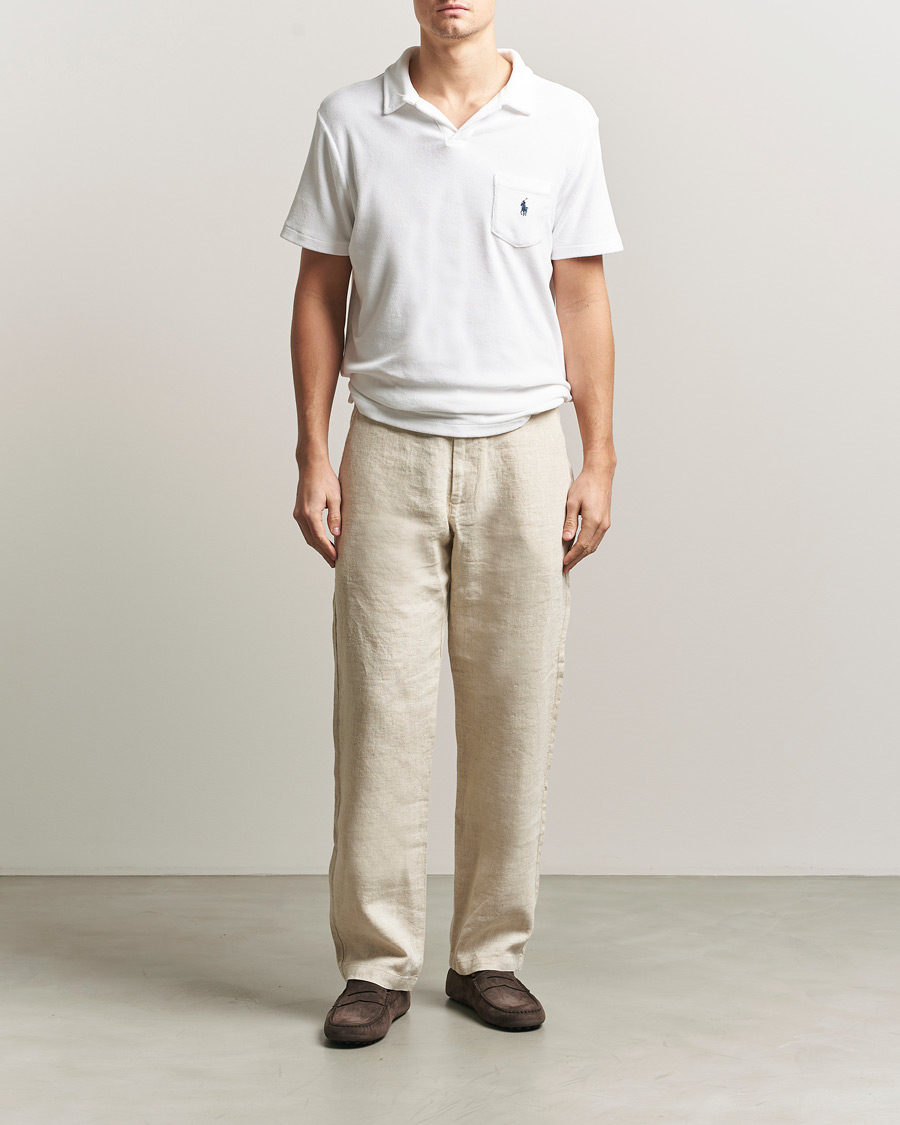 Heren | Polo's | Polo Ralph Lauren | Cotton Terry Polo White