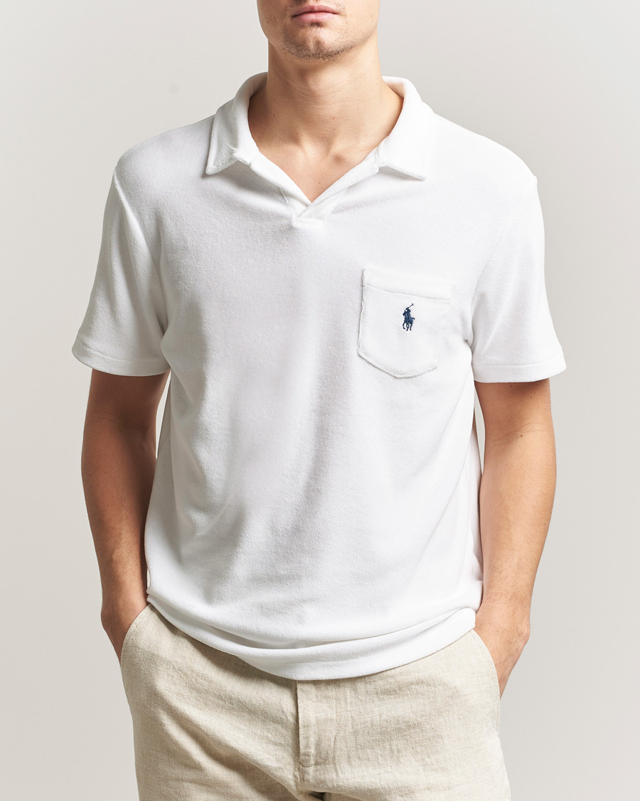 Heren | Polo's | Polo Ralph Lauren | Cotton Terry Polo White