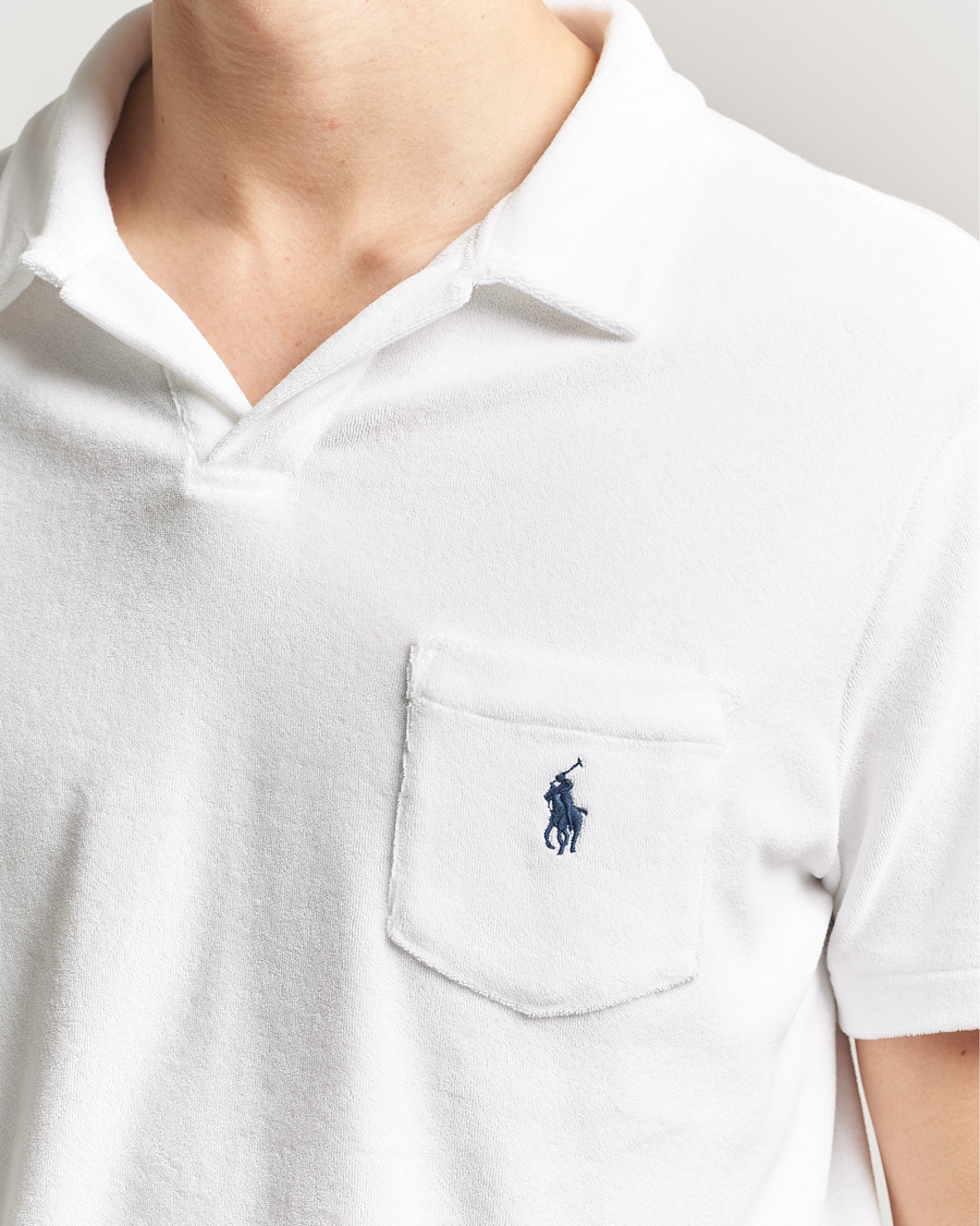 Heren | Polo's | Polo Ralph Lauren | Cotton Terry Polo White