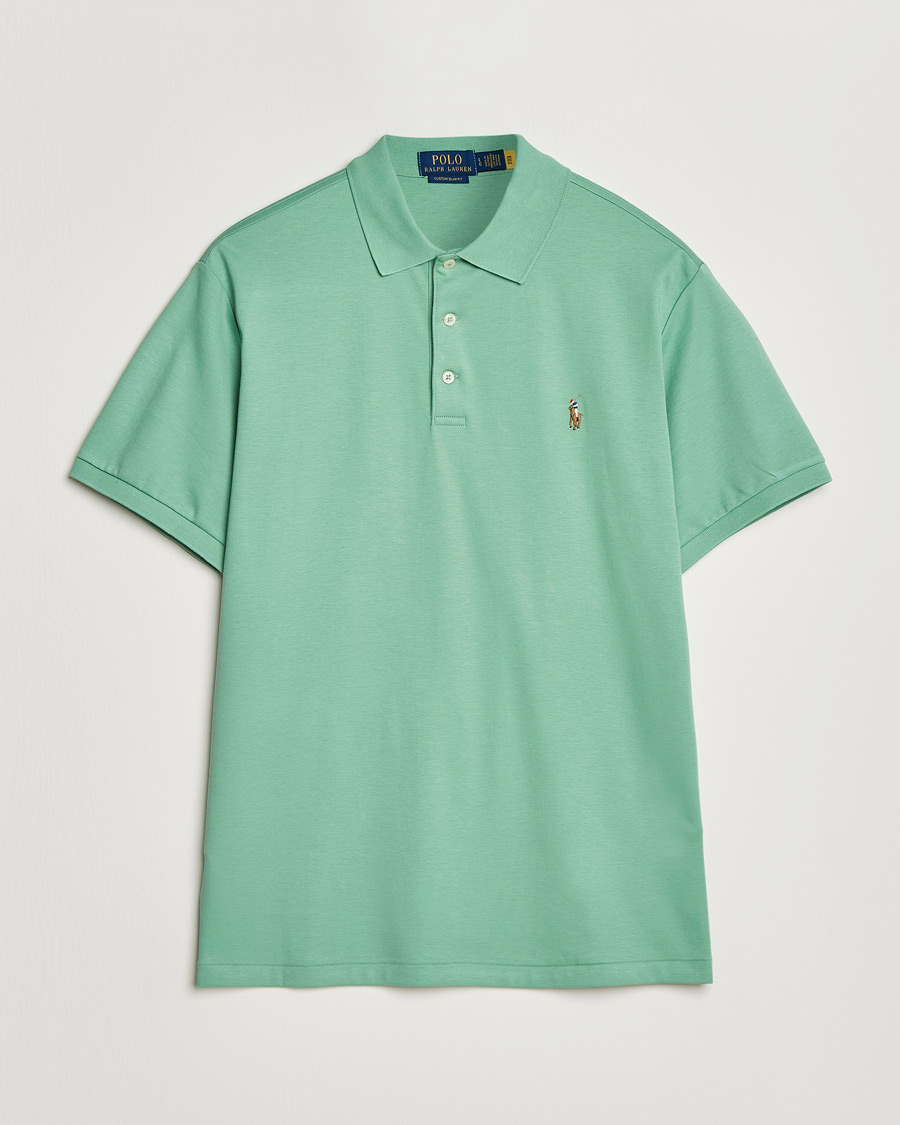 Heren | Polo's | Polo Ralph Lauren | Luxury Pima Cotton Polo Faded Mint