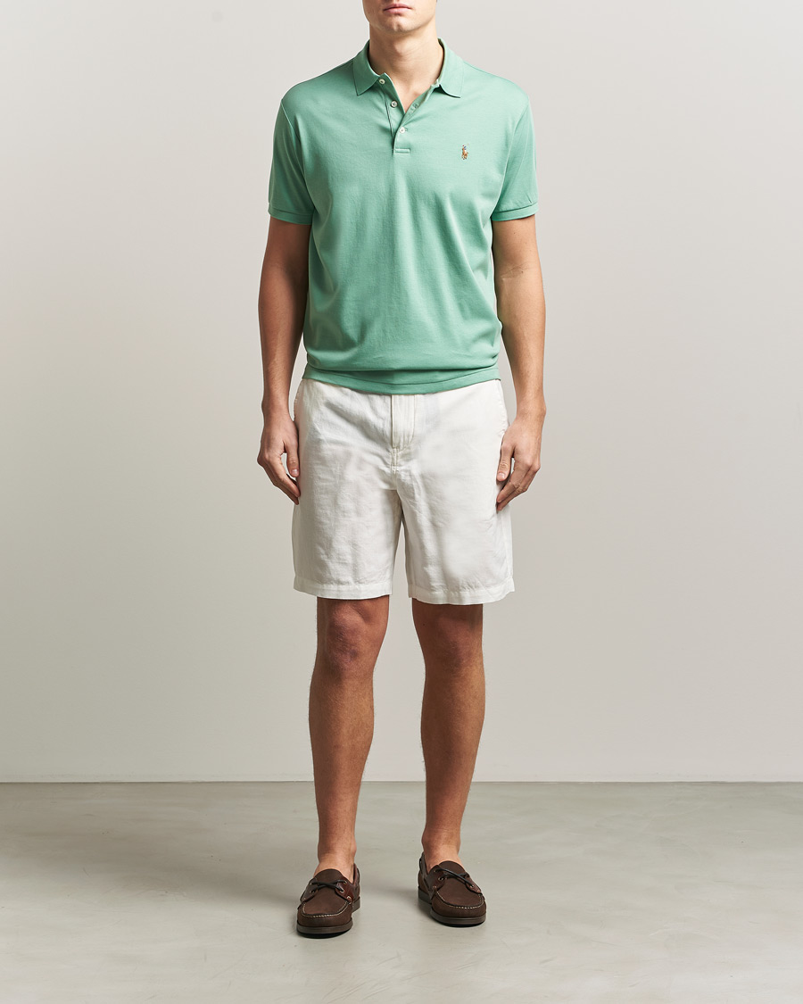 Heren | Polo's | Polo Ralph Lauren | Luxury Pima Cotton Polo Faded Mint