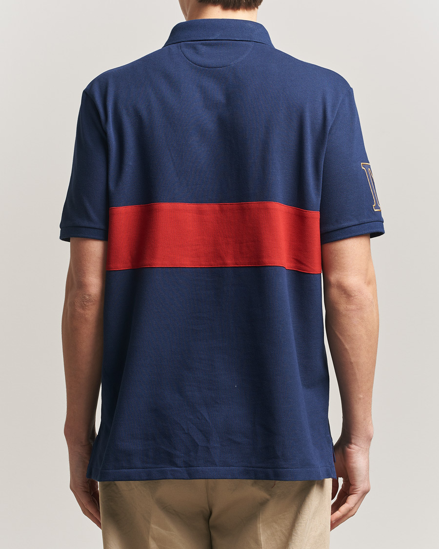 Heren | Polo's | Polo Ralph Lauren | Block Striped Polo Newport Navy