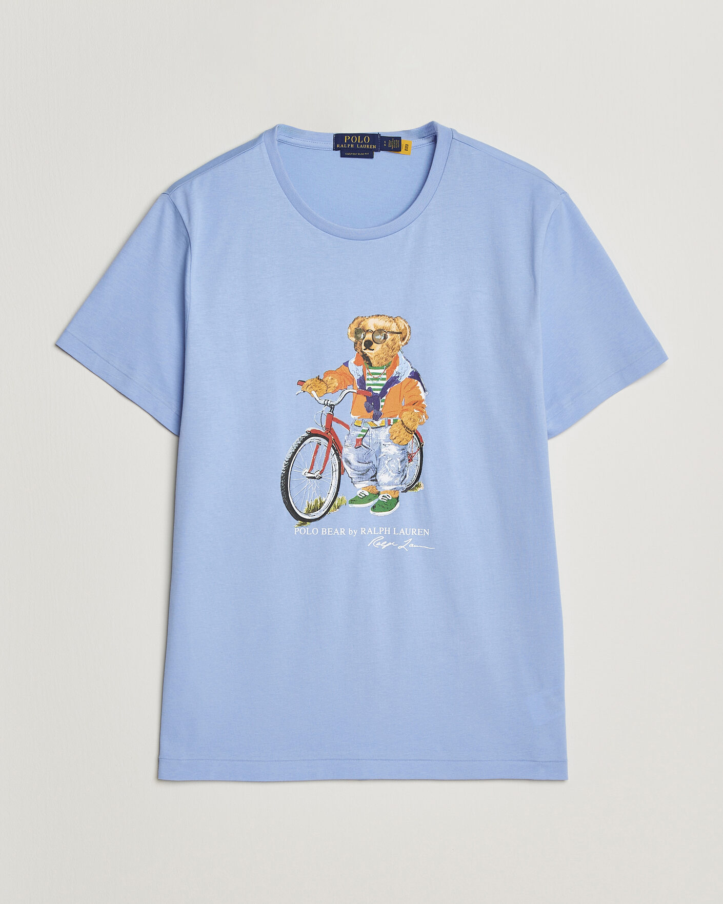 Heren | T-shirts | Polo Ralph Lauren | Jersey Bear T-Shirt Austin Blue