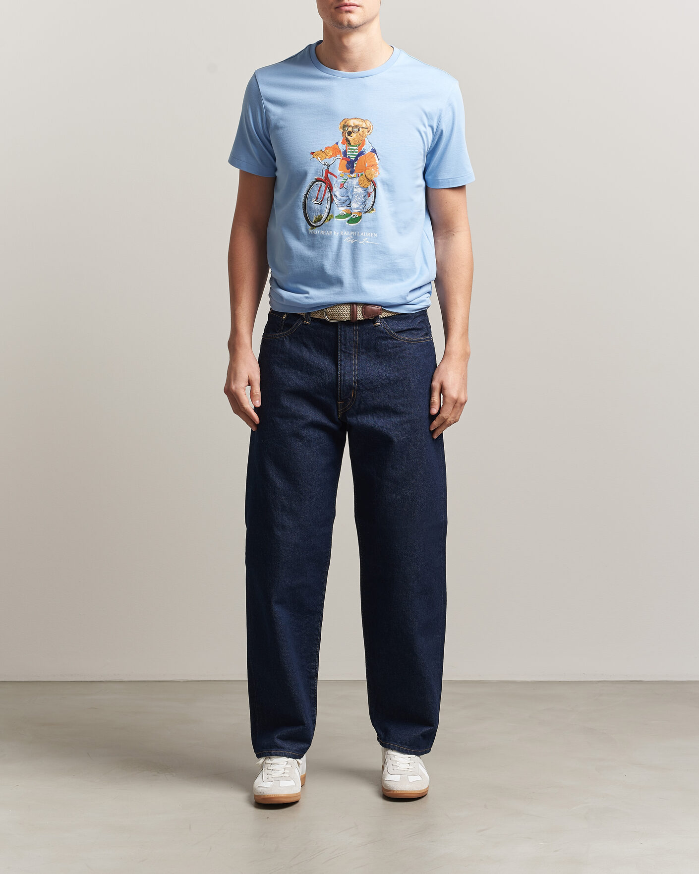 Heren | T-shirts | Polo Ralph Lauren | Jersey Bear T-Shirt Austin Blue