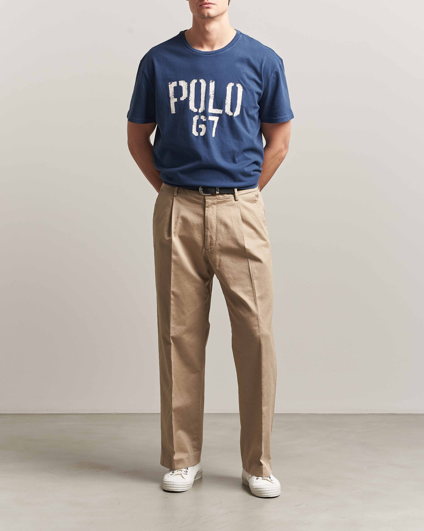 Heren | T-shirts | Polo Ralph Lauren | Jersey Logo T-Shirt Dark Cobalt