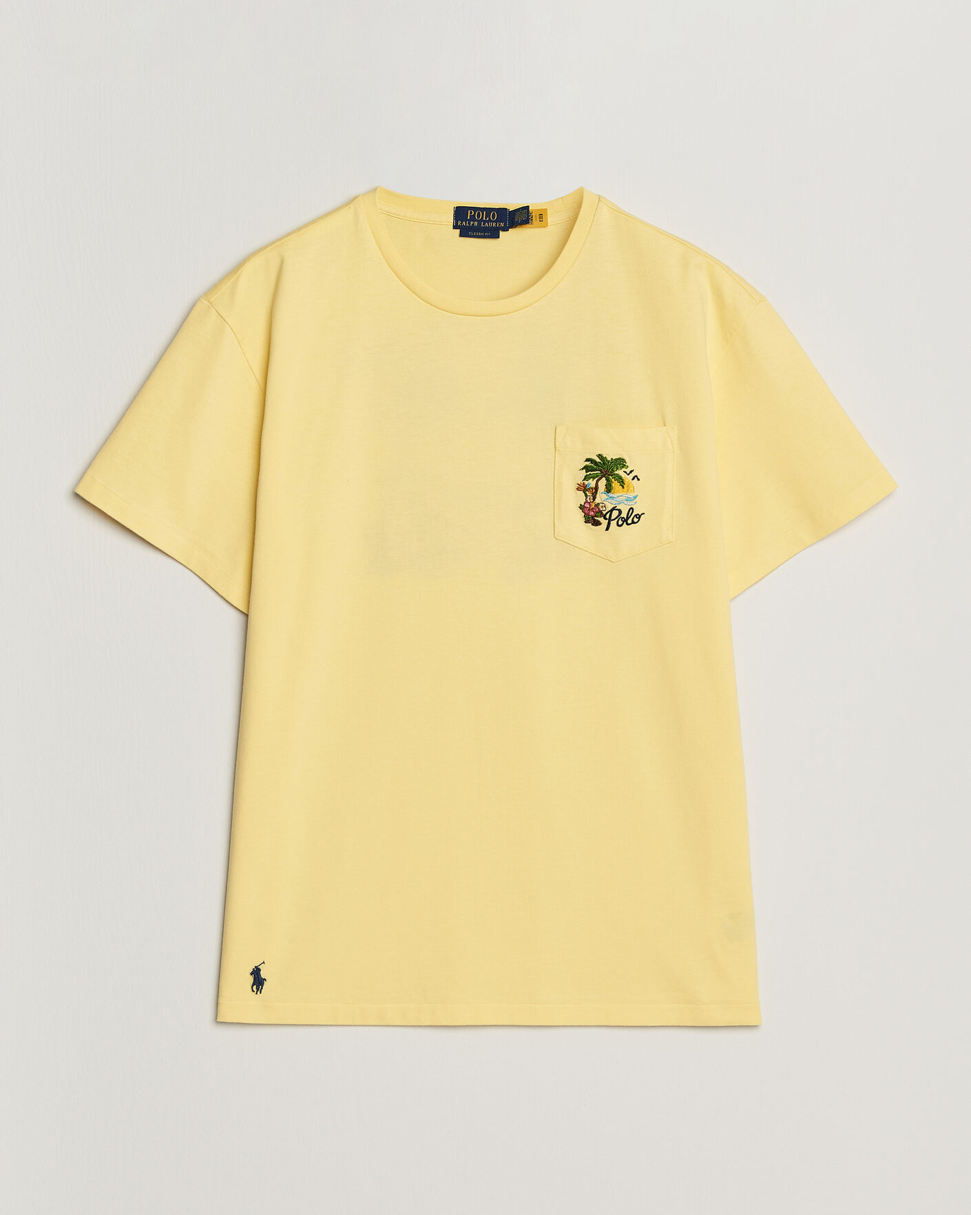 Heren | T-shirts | Polo Ralph Lauren | Jersey Printed T-Shirt Resort Gold