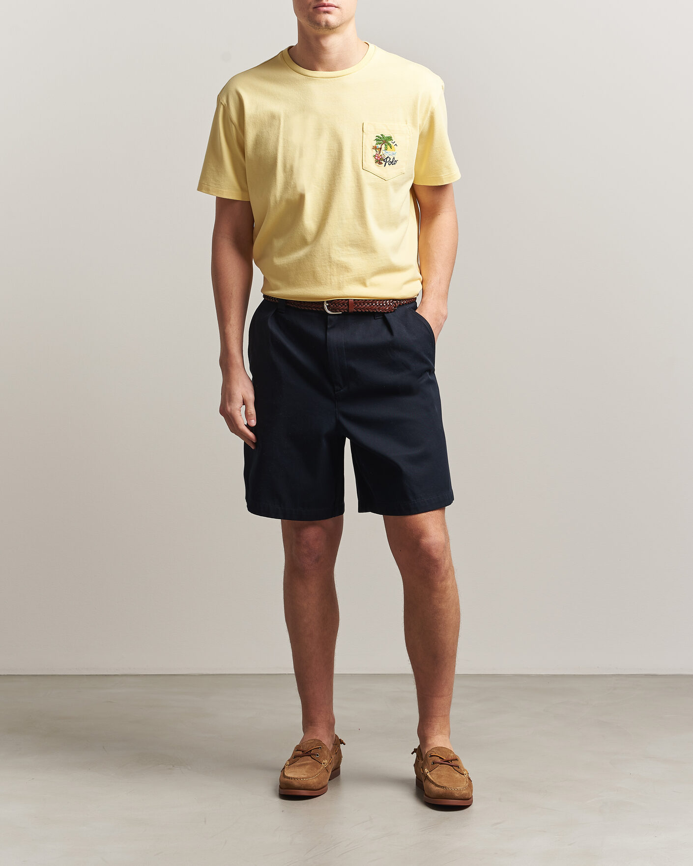 Heren | T-shirts | Polo Ralph Lauren | Jersey Printed T-Shirt Resort Gold