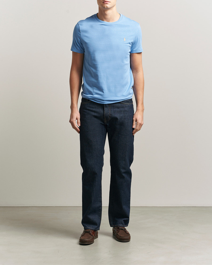 Heren | T-shirts | Polo Ralph Lauren | Crew Neck T-Shirt Bristol Blue