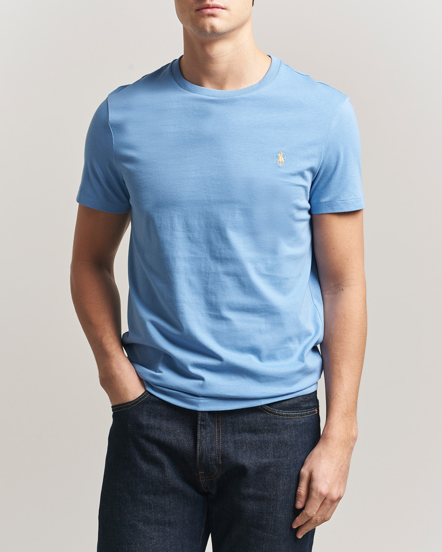 Heren | T-shirts | Polo Ralph Lauren | Crew Neck T-Shirt Bristol Blue
